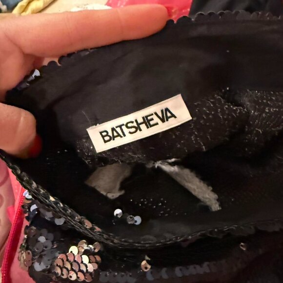 Batsheva rare : Black and white sequin skirt size 2-4 : XS - Picture 7 of 7